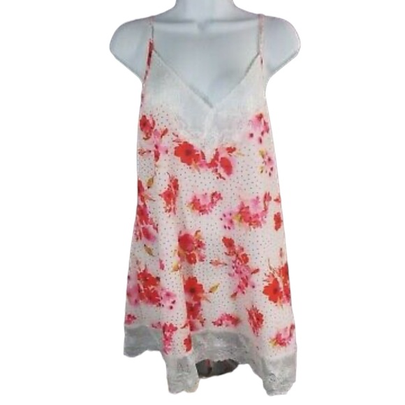 Vintage Oscar de la Renta laced short nightgown - Picture 1 of 6